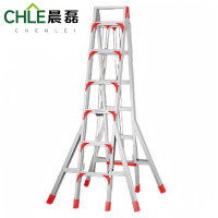 晨磊铝合金人字梯六步/个