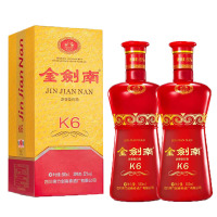 金剑南K6 52度500ml*2 浓香型 新老版本年份随机