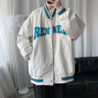 SUNTEK夹克男春季韩版潮流帅气棒球服外套港风潮牌宽松休闲网红运动上衣夹克