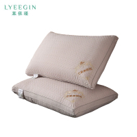 莱依瑾 LYEEGIN 枕头 刺绣枕芯 48*74cm 个