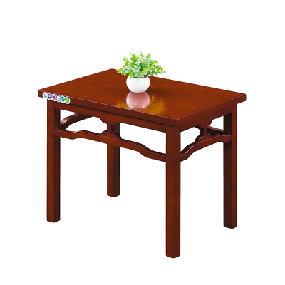 臻远 ZY051316 茶几实木贴皮茶几 长680*宽480*高550mm 单位:1张