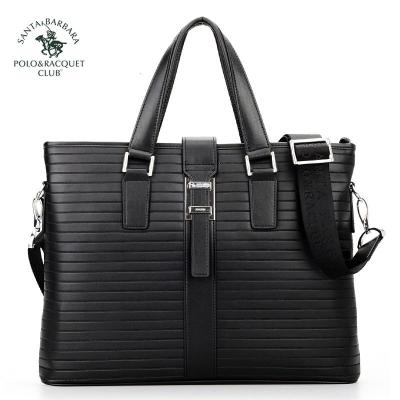 圣大保罗男包手提包牛皮包单肩包斜挎包商务休闲包大包男士包新款正品情人节礼物新年礼物