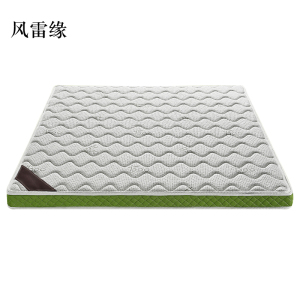 风雷缘椰棕床垫家用棕垫12cm竹纤维(0胶水天然椰棕+软硬两用+全拆洗)1800mm*2000mm