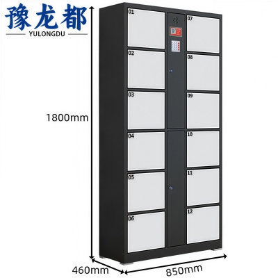 豫龙都智能存包柜12门台