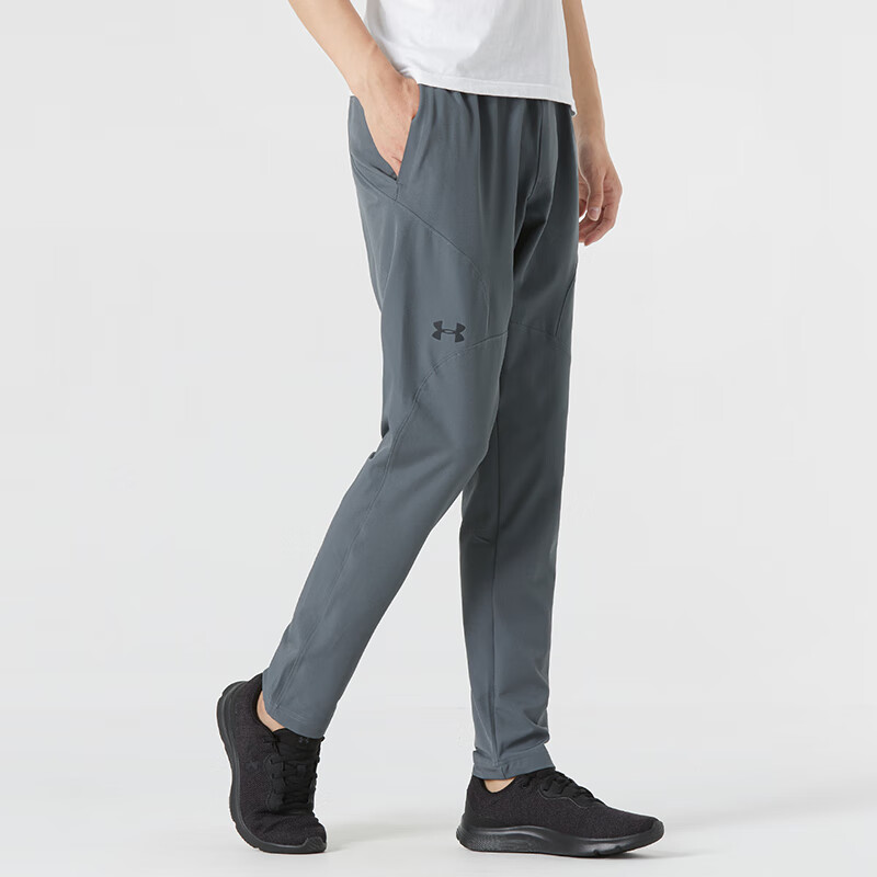 安德玛(Under Armour)男裤新款运动裤跑步健身训练休闲裤子舒适透气梭织长裤1352028-012 ZP