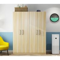 三能 办公家具简约现代经济型组装人造板简易出租房成人卧室2门3门衣橱 简易衣柜
