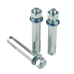 迅众 镀锌加长膨胀螺丝膨丝国标空调金属4.8级M8M10M12M14M16M18M20M22