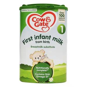 [保税区发货]英国原装进口牛栏COW&GATE婴幼儿配方奶粉1段800G 0-6个月