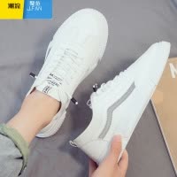 聚范2024夏季新款低帮帆布小白潮鞋潮流男鞋百搭休闲运动板鞋布鞋白鞋