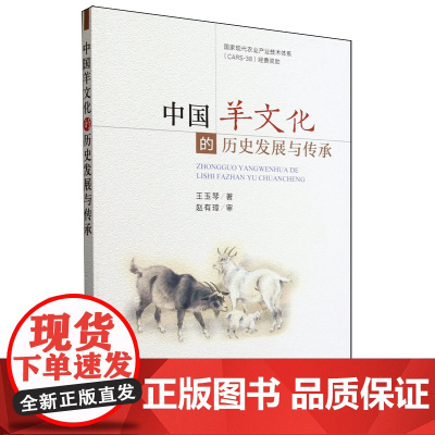 中国羊文化的历史发展与传承 王玉琴 编 9787109319578 中国农业出版社
