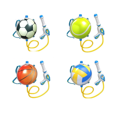 加厚儿童玩具水背包戏水玩具抽拉式高压吸水玩具漂流水球背包4款随机发一个