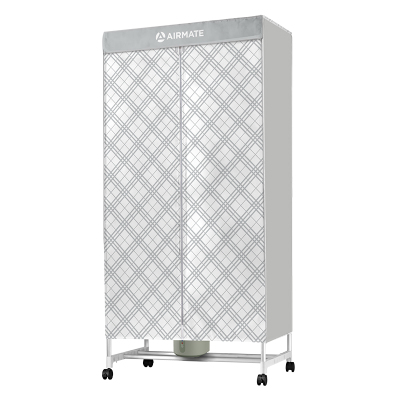 艾美特(Airmate)干衣机家用衣服烘干机衣柜式双层取暖烘衣机HG12-M3
