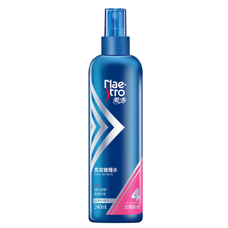 美涛亮发啫喱水240ml 4星定型水