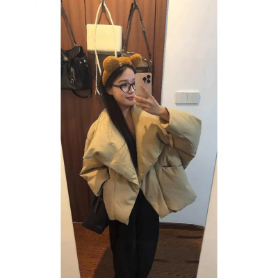 短款棉服女冬季新款年新款洋气高级感小众设计感小个子外套