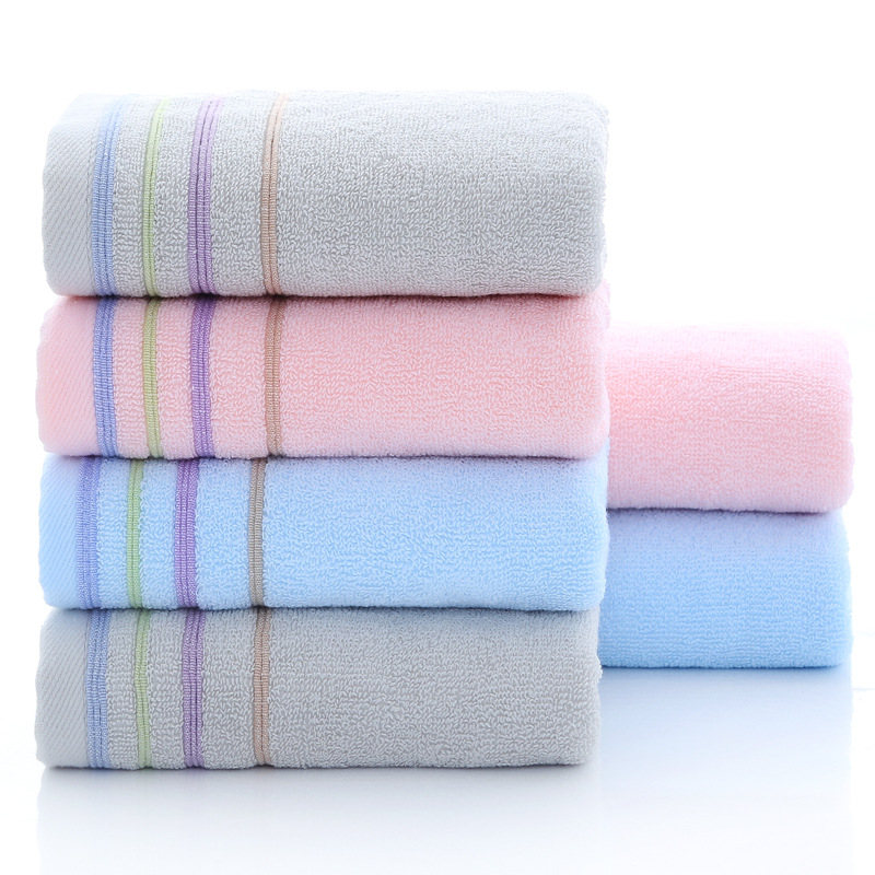 踏绮 四季彩缎毛巾两条装 34*78cm 盒