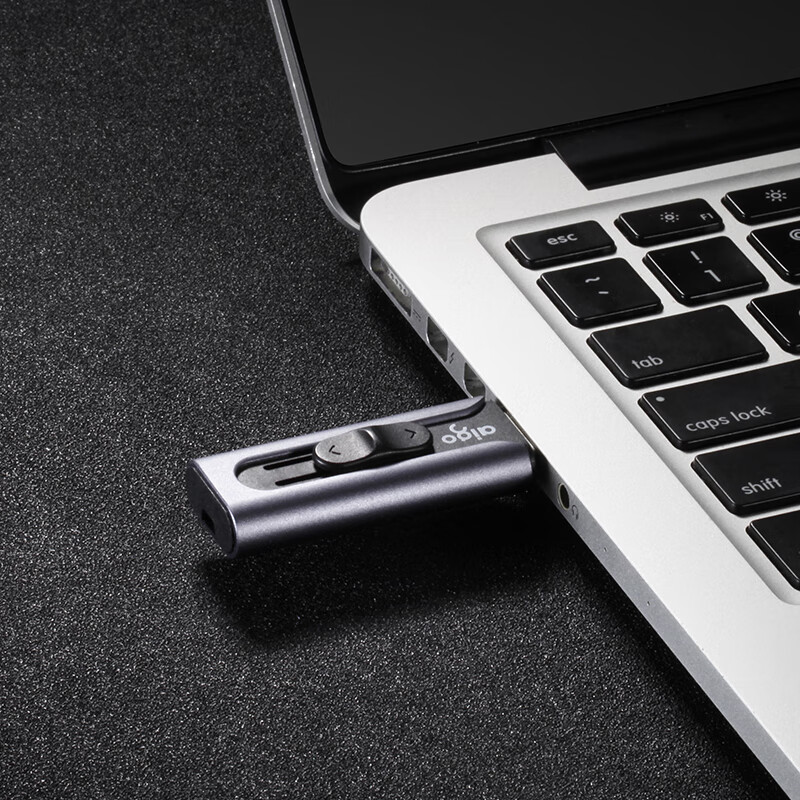 aigo U335 32GB便携式SATA移动硬盘超薄设计高速传输