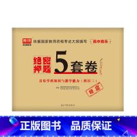 [高中音乐]绝密押题5套卷 [正版]2023中学教资考试资料教育知识与能力综合素质绝密押题全套卷初中高中数学语文英语音乐
