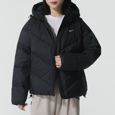 耐克(NIKE)羽绒服女装新款运动服保暖连帽上衣夹克外套HV5236-010 ZP