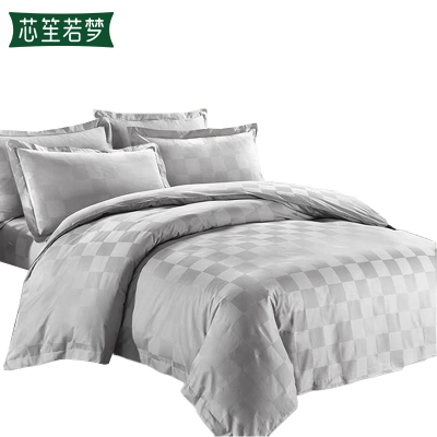 芯笙若梦 四件套 纯棉贡缎 1.8m床 套