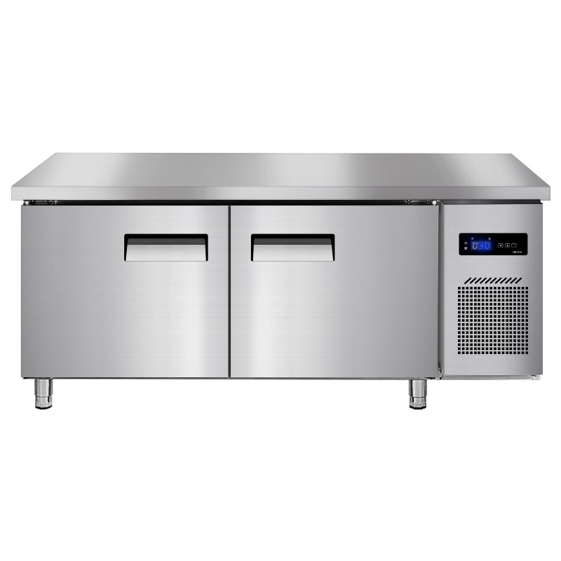 埃利斯(AILISI)1.8米冷藏不锈钢厨房工作台 商用冷柜 多功能酒店平冷冰柜 大容量奶茶店设备水吧台BC-1.8LT