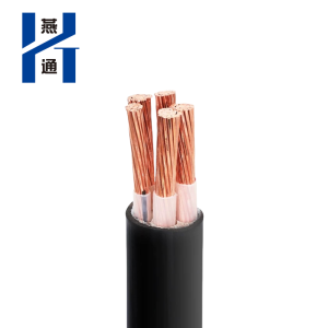 燕通 YJV22铠装电源线 0.6/1KV-YJV22-4*16+1*10平方/米