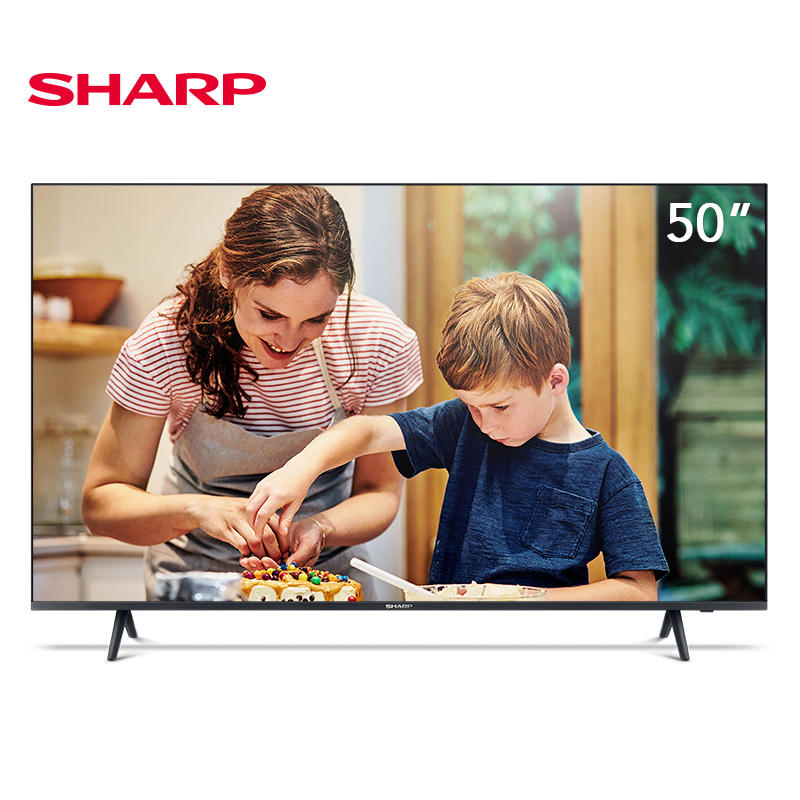 夏普/sharp 50x6p 50吋4k超清全面屏hdr智能网络液晶平板电视