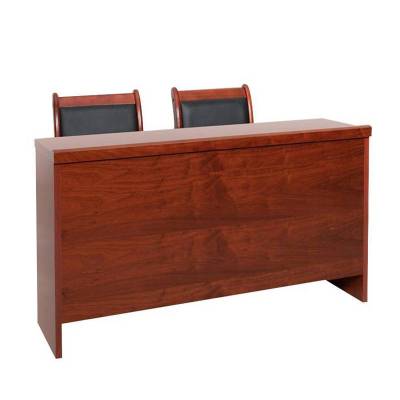 亿铁 培训条桌办公条形桌1.2米一桌两椅 BZYM125 套