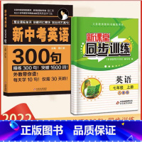 易仁荣新中考英语300句+同步训练英语 七年级/初中一年级 [正版]2023新版初中英语新课堂同步训练七年级上册同步课堂