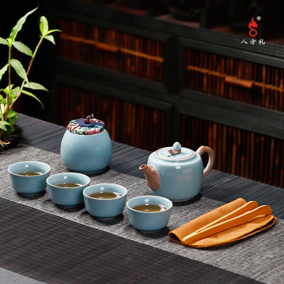 八方礼 慢舞人生8入茶具套装 BFL2022-4