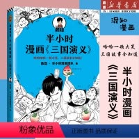 [正版]半小时漫画《三国演义》混知团队陈磊趣味漫画历史读物科普