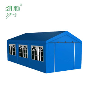 劲脉 移动帐篷 天蓝色围布-10*5*2M 顶
