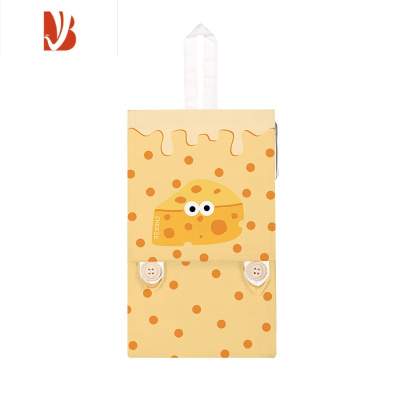 三维工匠卡通可爱家用厕所卫生间挂式免打孔纸巾盒AC188 惊讶芝士-大号(推荐)