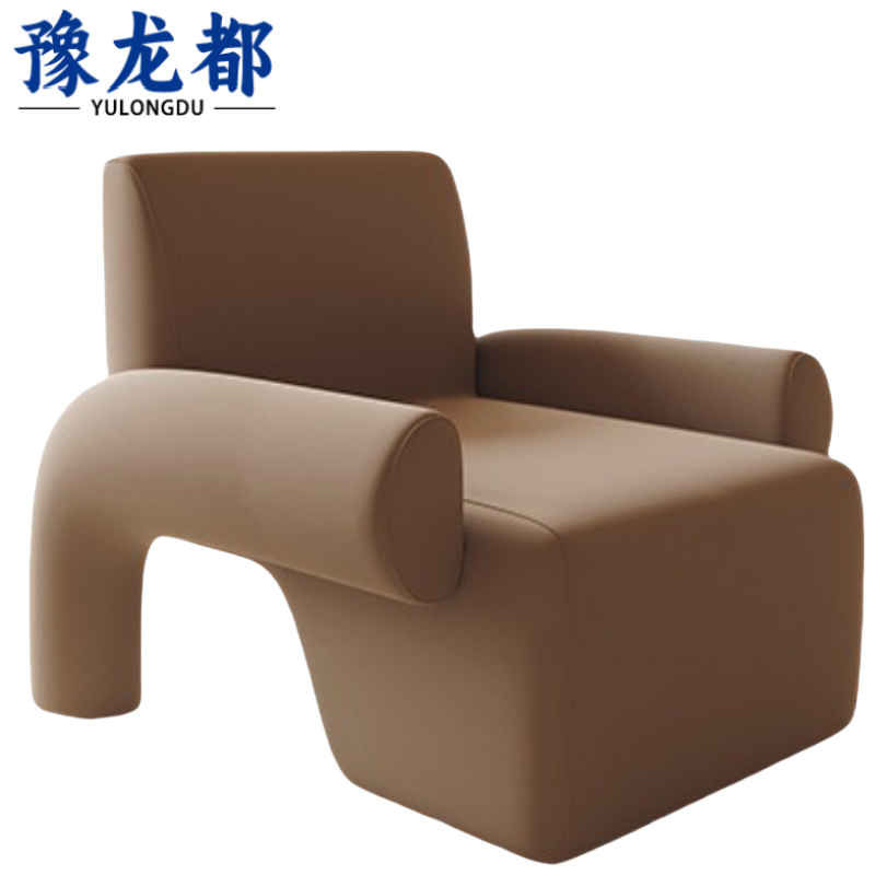 豫龙都休闲沙发椅78cm张