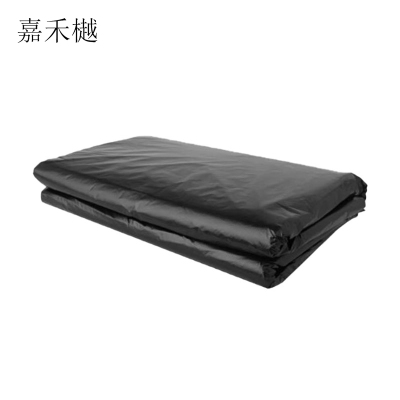 嘉禾樾加厚雅黑大号平口式垃圾袋国产单包装家用厨房垃圾桶