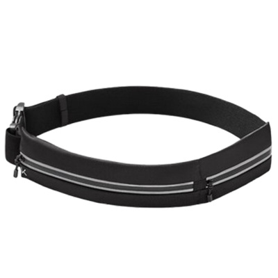 Keep腰包超轻双仓分区收纳防水设计无惧暴汗高弹贴合肆意奔跑黑色