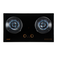 Haotaitai家用燃气灶JZT-X402LS 5.2kW大火力70%高热效左右双定时烟灶联动可调底壳保洁炉头天然气