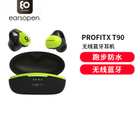 earsopen骨聆ProfitX T90小飞豆专业运动骨传导耳机夹耳式无线蓝牙不入耳开放式运动跑步防水 极光绿