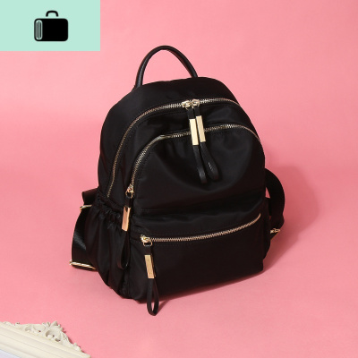 牛津布双肩包女韩版潮百搭时尚尼龙背包2020年新款学生书包NEW LAKE