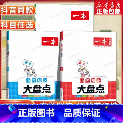 [-语文+数学+英语]知识大盘点 小学升初中 [正版]2024小学语文数学英语基础知识大盘点小学四五六年级考试总复习