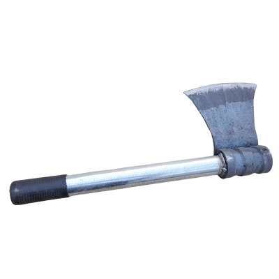 松丰 淬火板斧短把板斧铁斧斧头 35cm*15cm*刃宽13cm 把