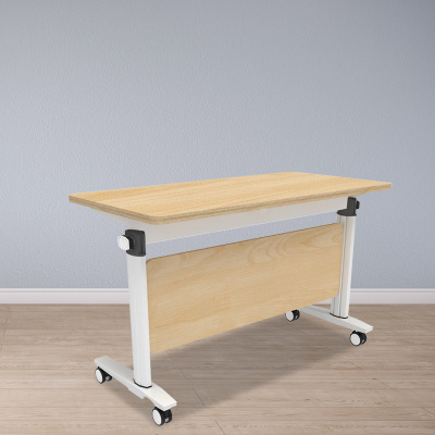 初嘉 CJ折叠培训桌带轮长条桌会议桌可移动办公桌培训学习桌D款1.2米