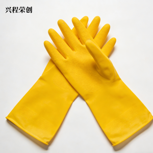 兴程荣创 加厚耐磨橡胶手套