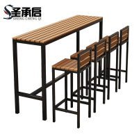 圣承启 桌椅 220cm长桌+4椅 套