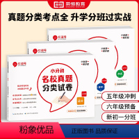 [全3册]小升初名校真题语数英 小学升初中 [正版]小升初名校真题卷分类试卷 语文数学英语小升初真题卷五六年级人教版期末