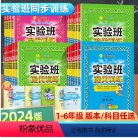 语文[RMJY人教版] 一年级上 [正版]2024春新版实验班提优训练一年级二年级三年级四年级五年级六年级上册下册语文英