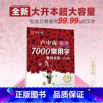 卢中南楷书7000常用字 [正版]控笔训练字帖行书字帖志飞习字高效练字49法行书入门初高中书法实用行书练习成人男硬笔练字