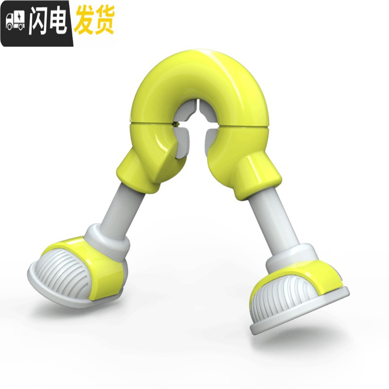 三维工匠汽车挂钩卡通可爱车内用品挂物钩多功能头枕座椅背置物钩车载挂钩 黄+白