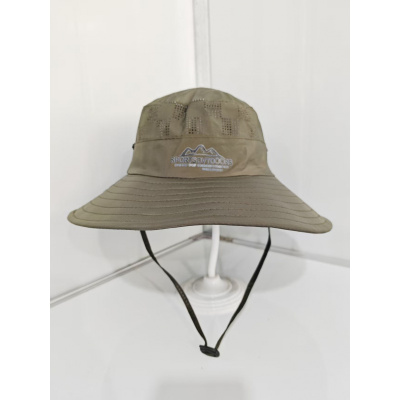 夏季渔夫帽速干防晒帽大帽檐遮阳帽可折叠登山帽钓鱼帽时尚百搭男