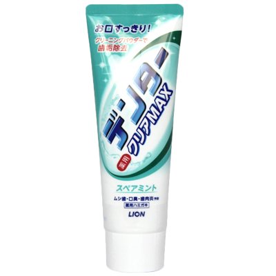 9.9元包邮 LION 狮王  粒子洁净立式牙膏 清凉薄荷 140g