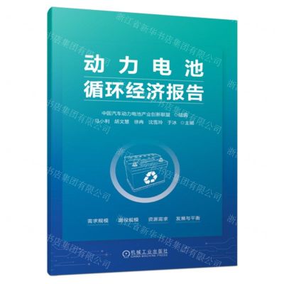 [N]动力电池循环经济报告-9787111747710